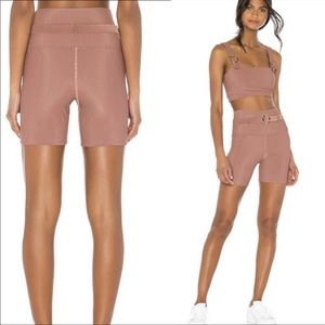 Beach Riot Sports Bra & Biker Short Set from Revolve